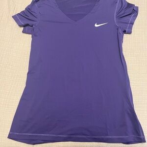 Nike Women's Short Sleeve Purple Tee